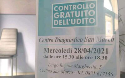 Controllo gratuito dell’udito – 28 aprile